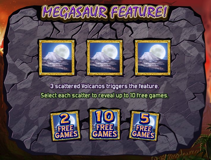 Megasaur Slot Game