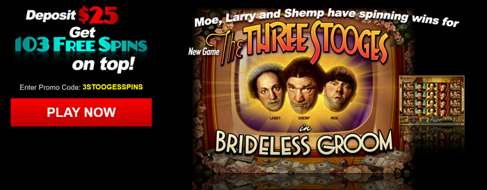 Three Stooges in Brideless Groom Slot