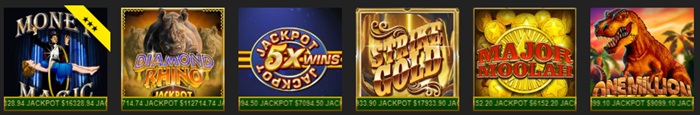 Progressive Jackpots - Desert Nights Casino